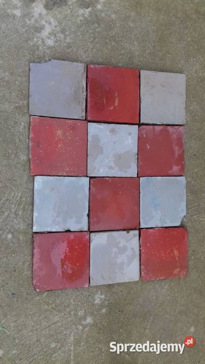 Stare 120 lat plytki podlogowe ceramiczne Lubań