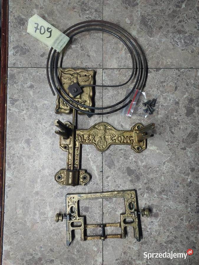 709 Adler Gong starego zegara ściennego FMS Tczew