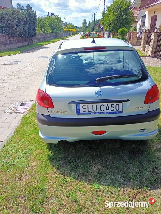 Peugeot 206 1 4 prawdopodobnie uszkodzona uszkodzony śląskie Lubliniec
