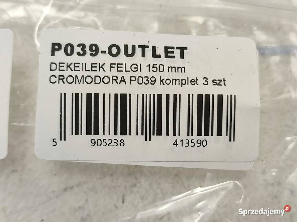 DEKIELEK FELGI 150mm 50mm 3 CROMODORA P039