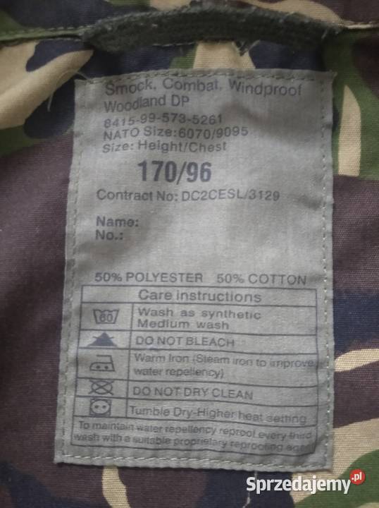 Kurtka Brytyjska Windproof Woodland lubelskie Biała Podlaska