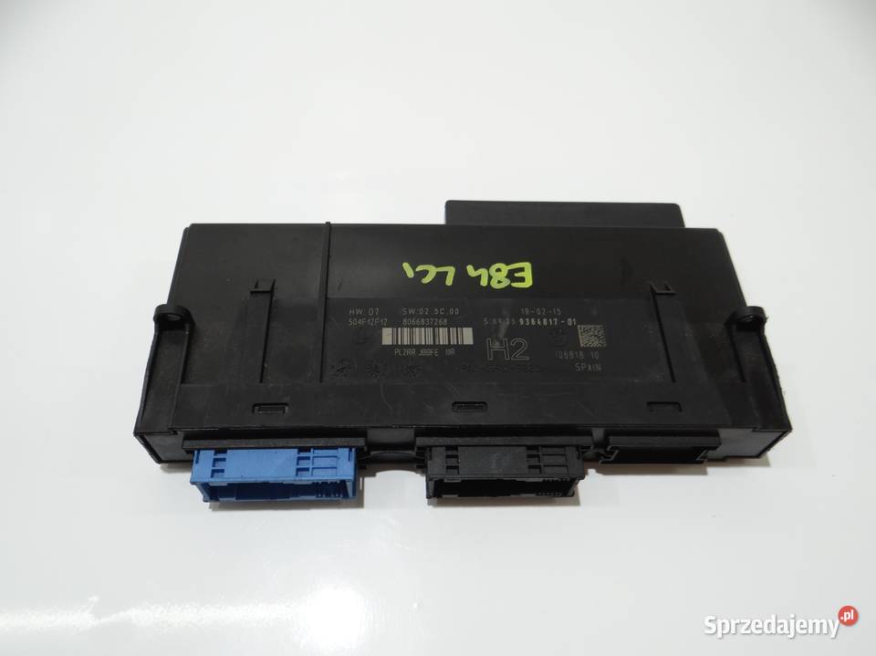 MODUŁ STEROWNIK KOMFORTU BMW X1 E84 LCI 9364817 osobowe Strzyżewice