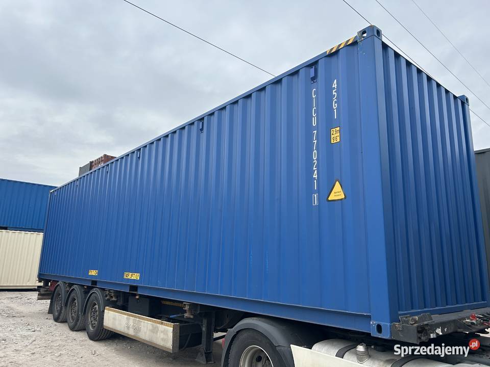 Kontener morski magazynowy budowlany 40 HC OW Ostrowiec Świętokrzyski