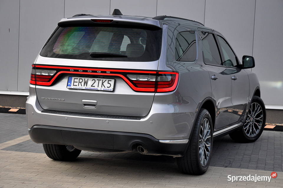 Dodge Durango Dodge Durango 2017 36 V6 LPG 7 benzyna+LPG Rawa Mazowiecka sprzedam