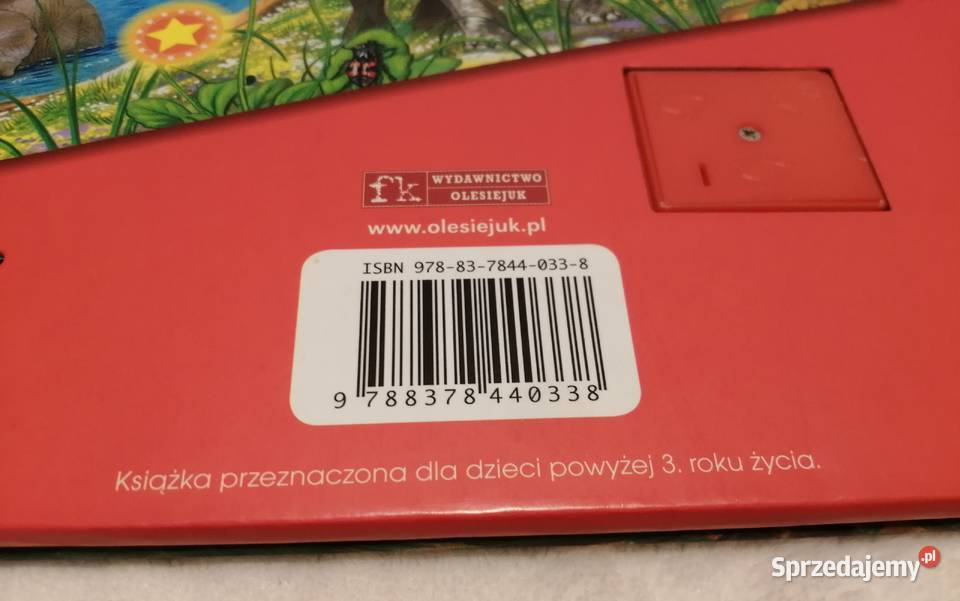 Odgłosy dzikich zwierząt książeczka dźwiękowa Czeladź