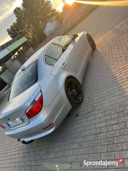 BMW E60 520i 22 BenzynaGaz nieuszkodzony Przeworsk