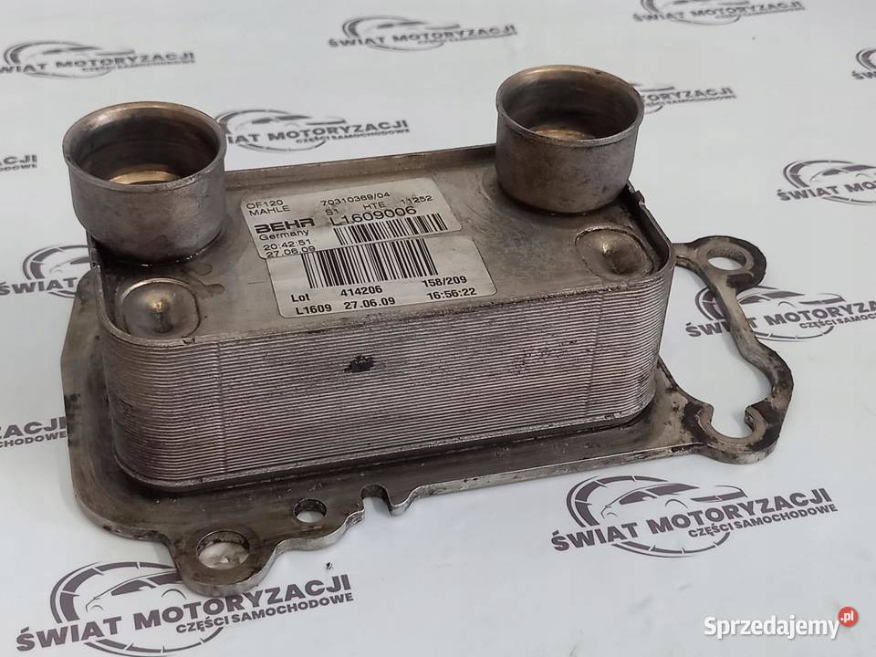 BMW 3 5 20 D N47D20A chłodniczka oleju 70310369