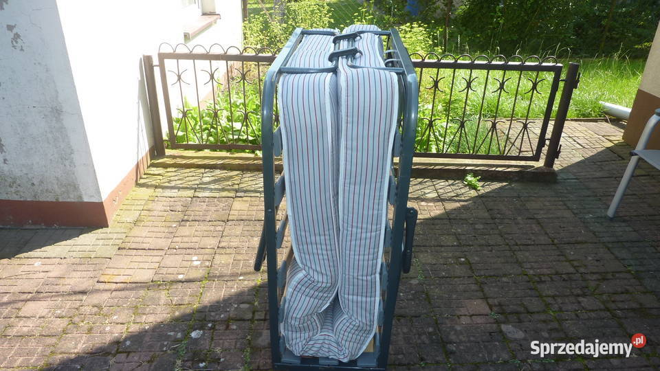 Składane łóżko polowe turystyczne z Łóżka Łódź