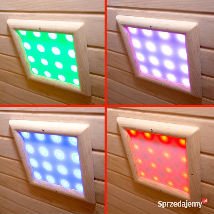 Sauna Infrared Rimini promienniki kwarcowe 2 biały Ruda Śląska