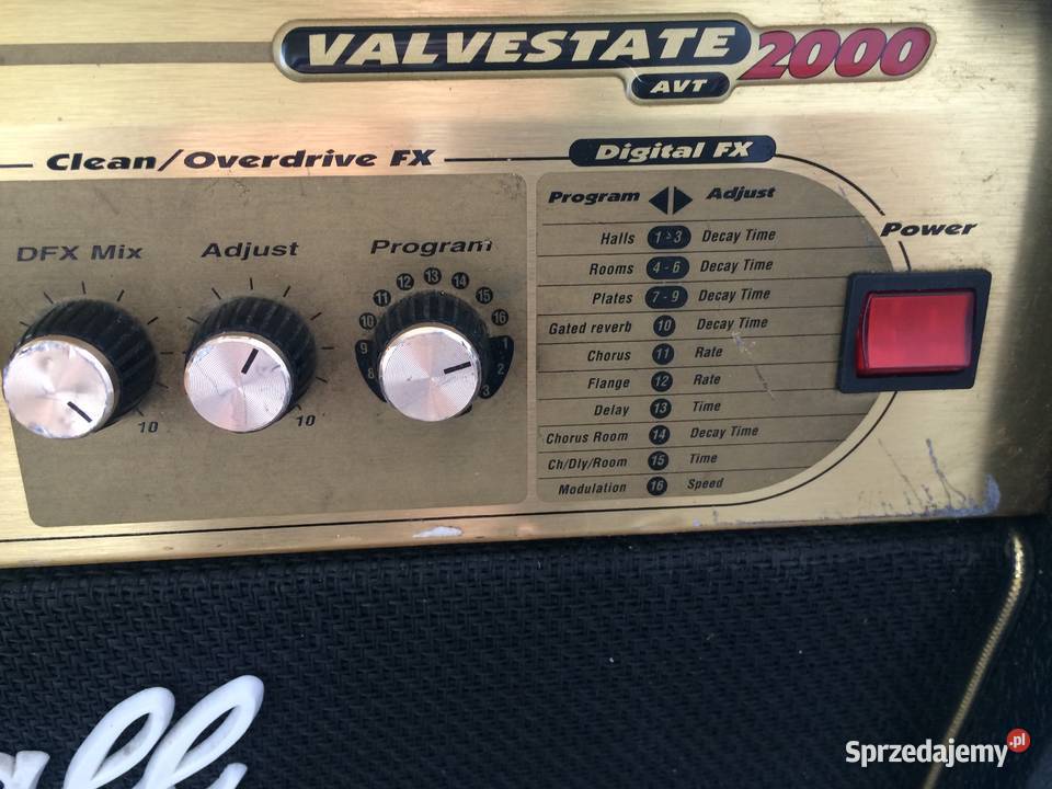 Marshall Valvestate combo gitarowe footswitch mikserym nagłośnienie Biłgoraj