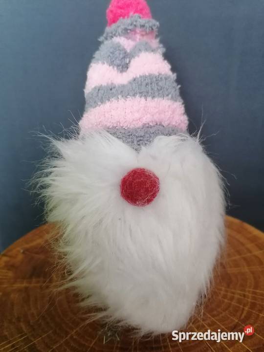 Skrzat gnom święta krasnal maskotka wielokolorowy Płock