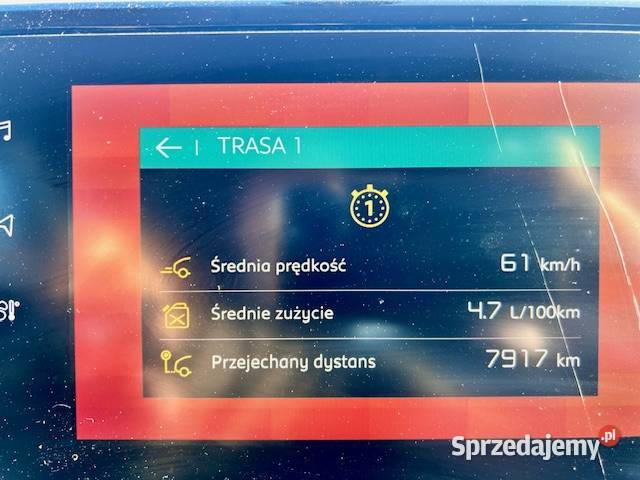 Citroen Cactus 16 Diesel 2019r welurowa tapicerka Kołaczkowo