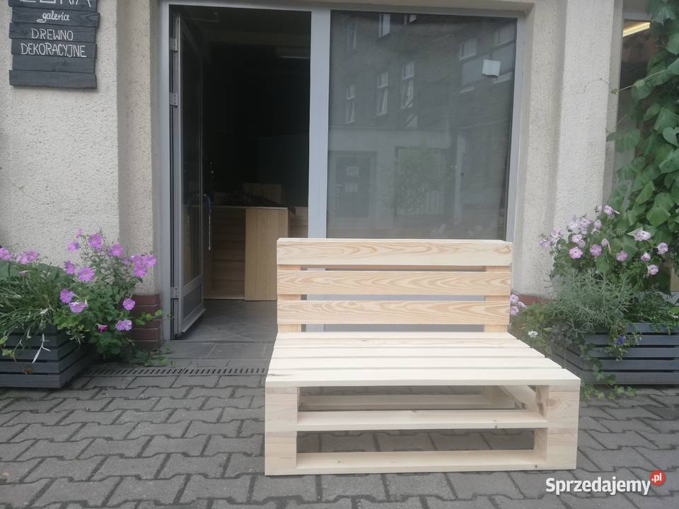 drewniane meble ogrodowe na wzór palet Siemianowice Śląskie