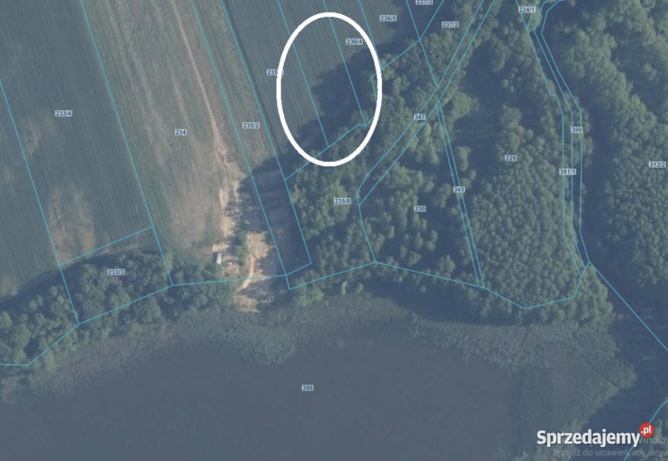 15 ha jeziorem do podziału warunki zabudowy Rogowo
