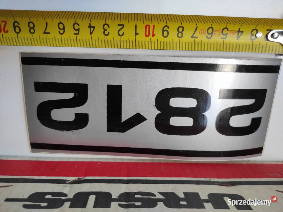 Naklejka Ursus 2812 Warszawa