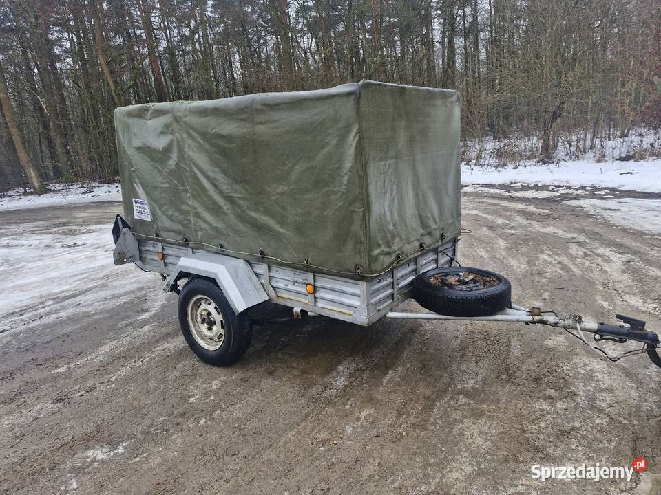 Przyczepka samochodowa Sam zarejestrowana