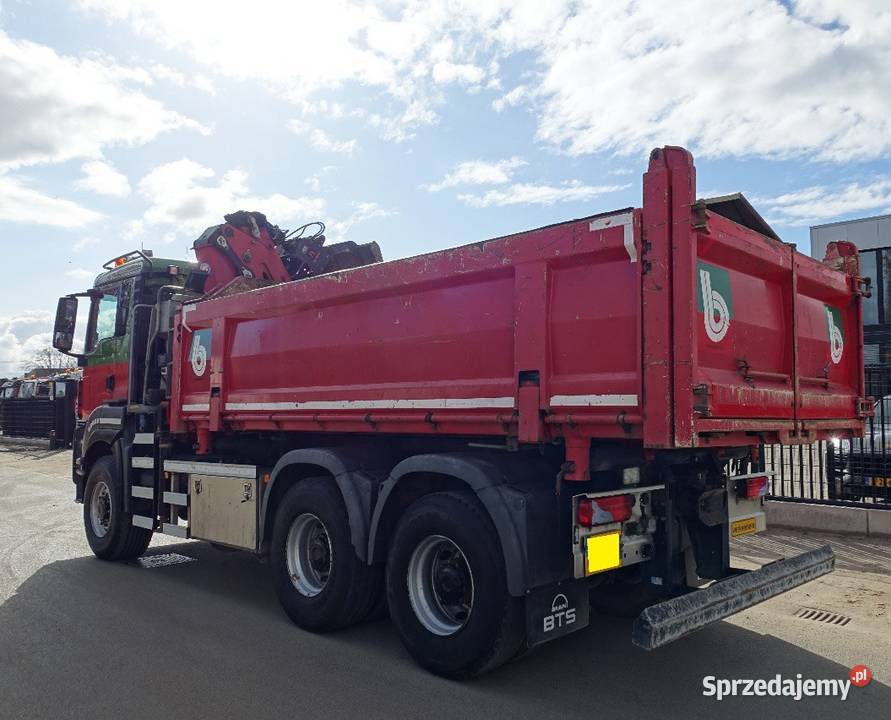 Man wywrotka 6x6 z dzwigiem Wywrotki Warszawa