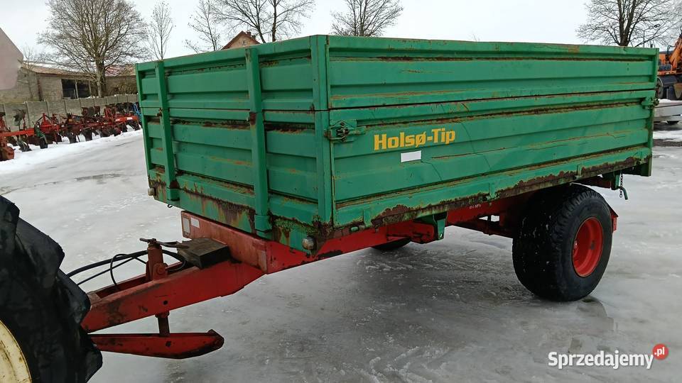Przyczepa warfama na 3 strony hamulce 4 tony Nowa Karczma