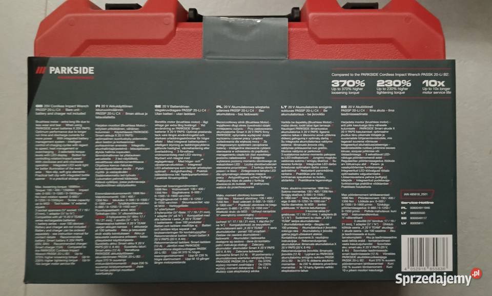 PARKSIDE PERFORMANCE Akumulatorowy klucz udarowy Ełk