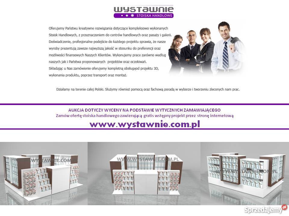 STOISKO HANDLOWE wyspa handlowa wycena POLSKA Sklep Warszawa