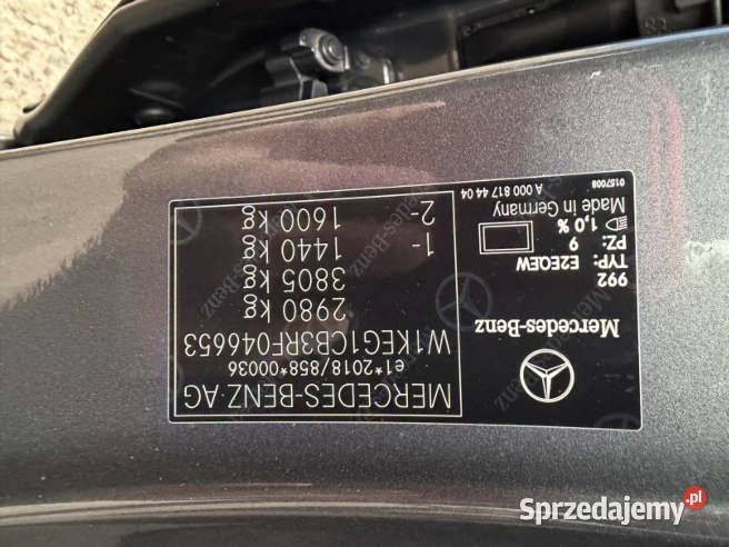 MERCEDESBENZ EQE 2023 EE 292 Warszawa