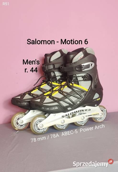 nowe rolki Salomon Motion 6 mężczyzn rozmiar 44 Jasień sprzedam
