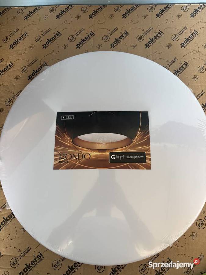 Plafon LED Milagro Rondo 18 W zielony złoty Głuchów Górny