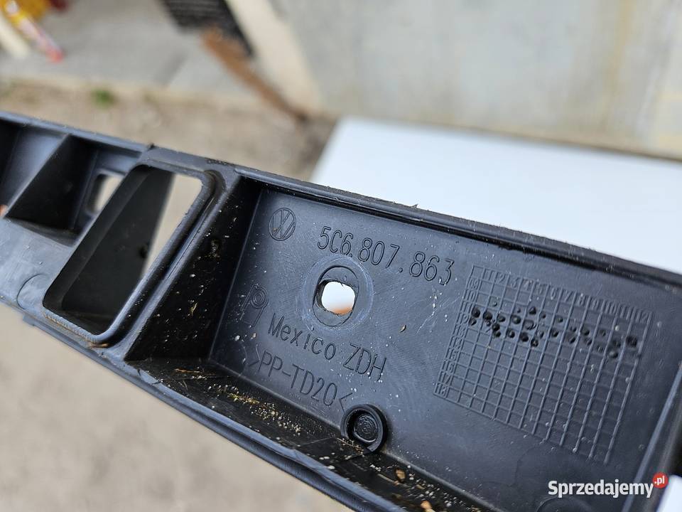 VW JETTA 5C6 ŚLIZG WSPORNIK ZDERZAKA TYŁ Międzychód