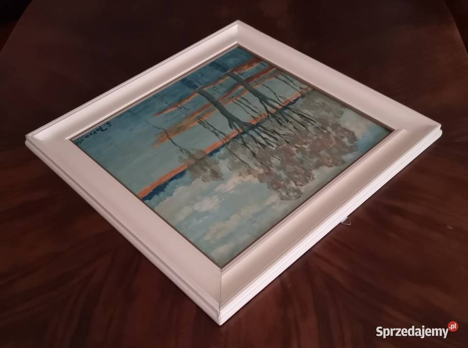 Rolewisko olej na twardym podłożu Stanisław Katowice