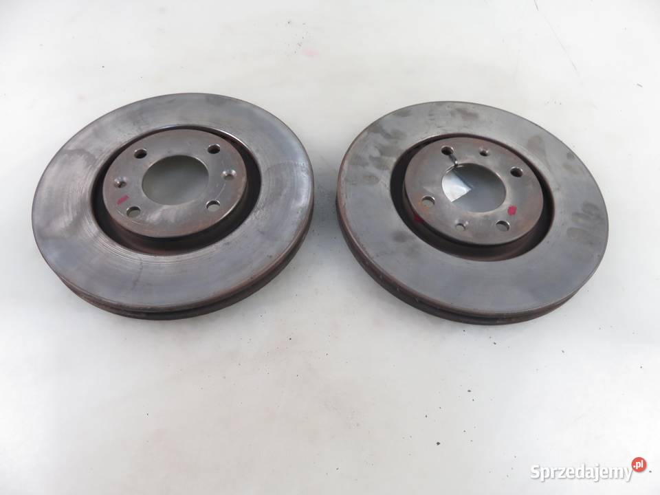 2X TARCZA HAMULCOWA PRZÓD CITROEN C4 I 14 16V osobowe