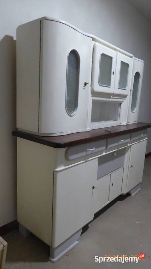 Kredens kuchenny przedwojenny renowacji śląskie Częstochowa