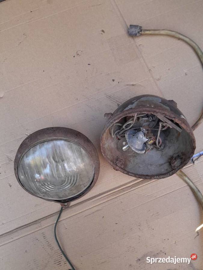 Lampa przód wfm wsk dwuramówka Pozostałe