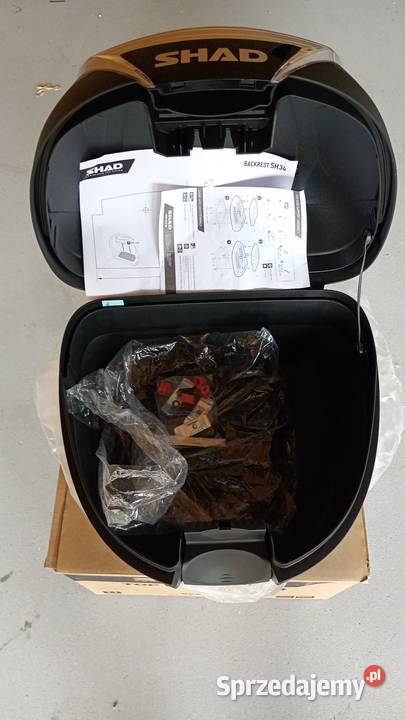 Kufer do skutera SHAD SH34 nowy Rudna Wielka sprzedam