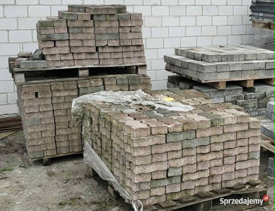 Kostka rozbiórkowa czerwona grubości 6 Wola Rasztowska