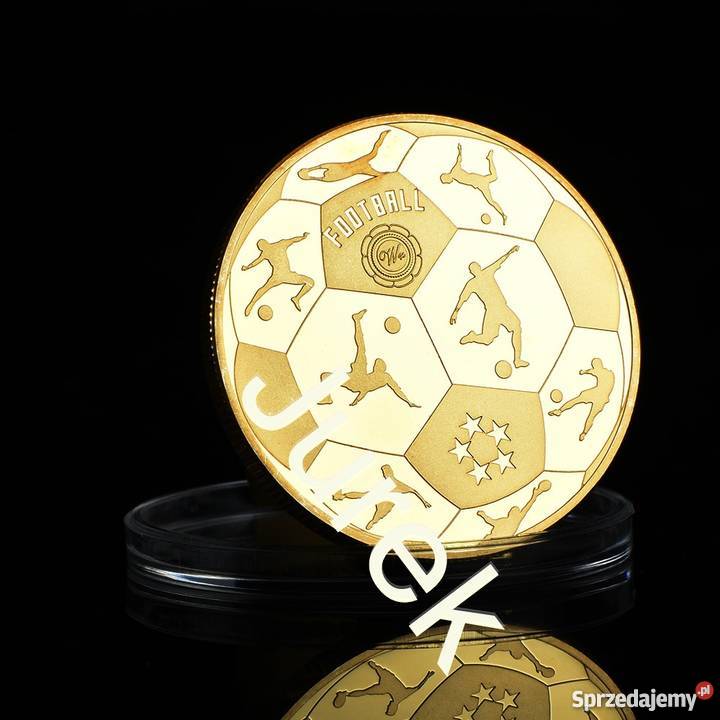 Cristiano Ronaldo Złoto 24 karat Kapsel NOWA Sosnowiec