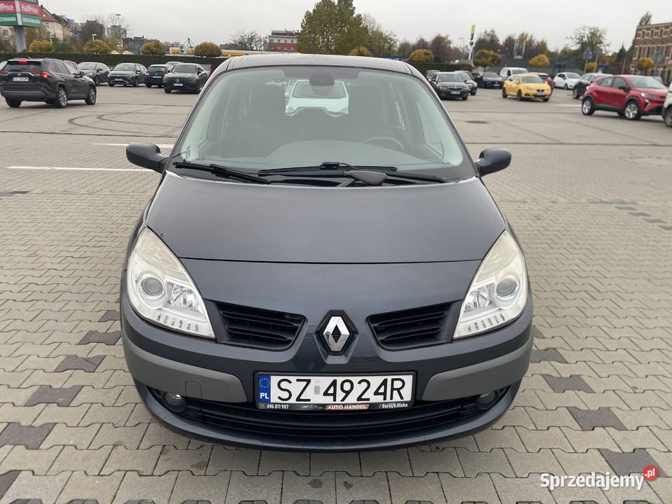 Renault Scenic II 2007 16 benzyna gaz śląskie Zabrze