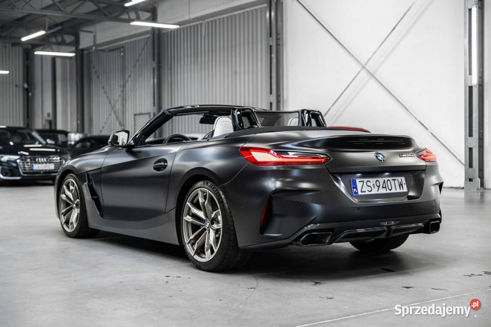 BMW Z4 M M40i Roadster Bezwypadkowy Salon Folia wielofunkcyjna kierownica Z4 M