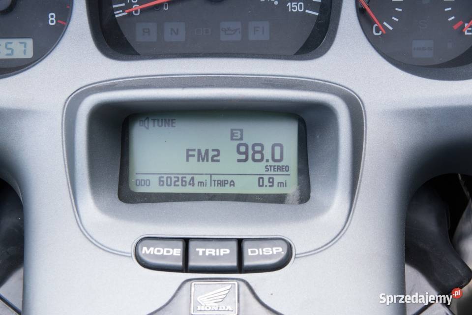 Honda Goldwing GL1800 2016 europejska wersja kufry Myje