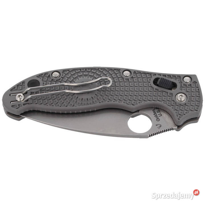 Nóż składany Spyderco Manix 2 Gray FRCP Maxamet Warszawa