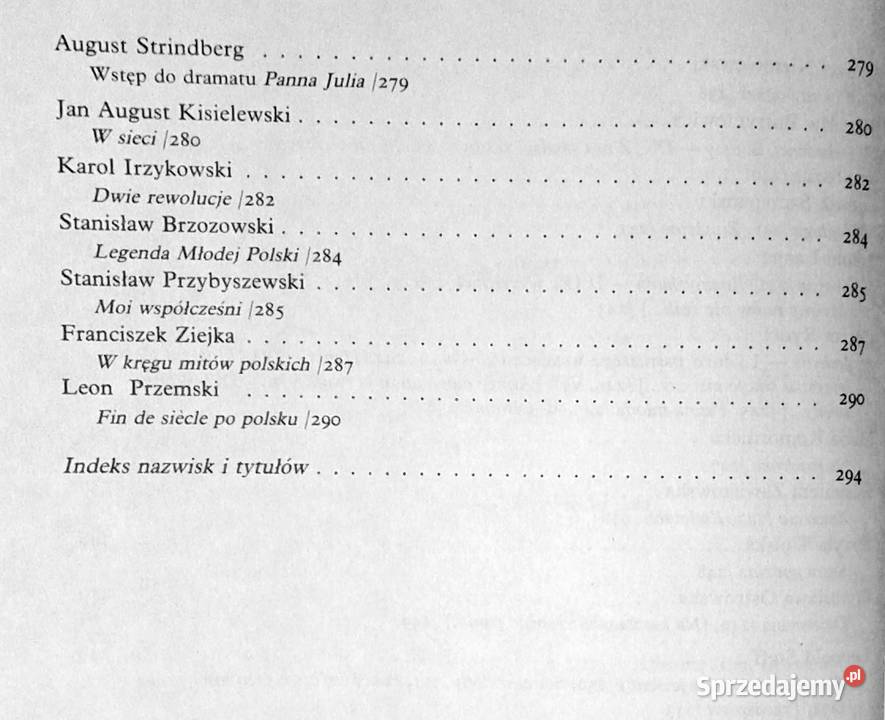 Młoda polska Literatura kl 3 szkoły średniej sprzedam