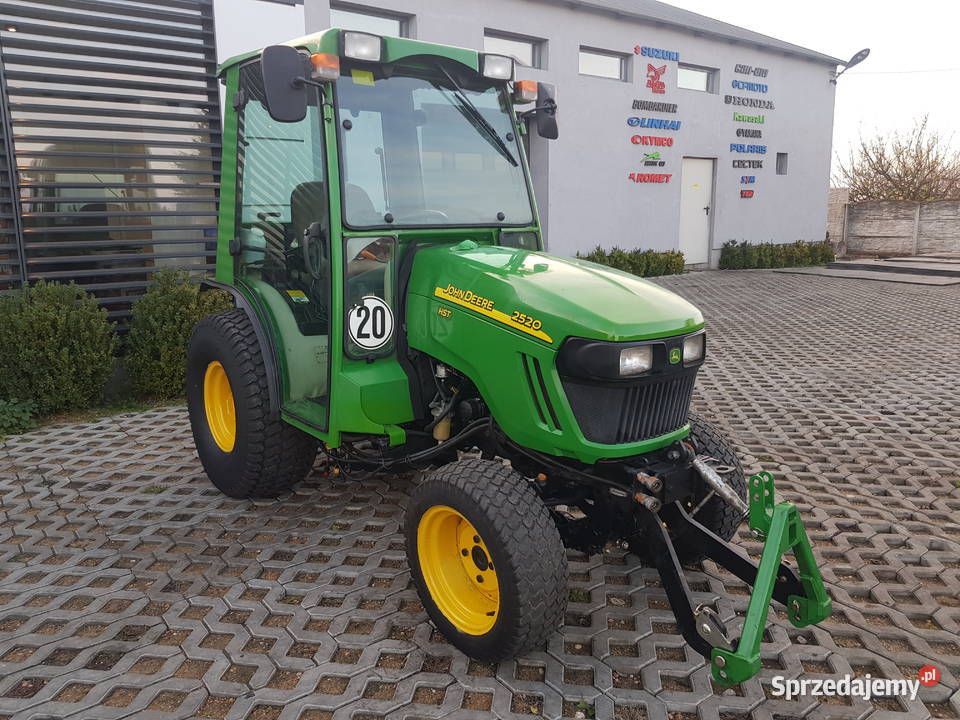 JOHN DEERE 2520 TRAKTOREK CIĄGNIK KOMUNALNY VAT Wały A