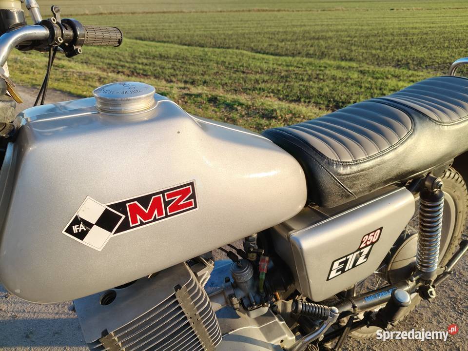 MZ ETZ 250 1986r z dokumentami do rejestracji Nowe Skalmierzyce sprzedam