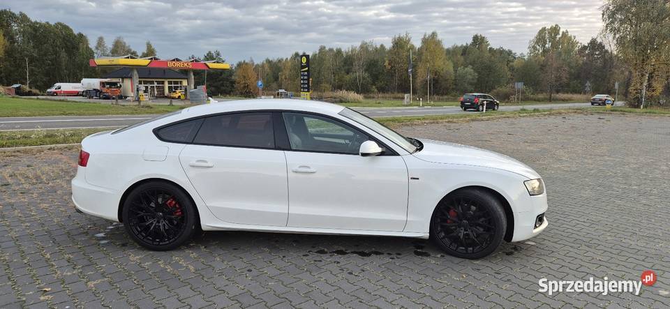 Audi a5 Sline Sportback 20 TFSI 211 Czytaj opis bluetooth Stopnica