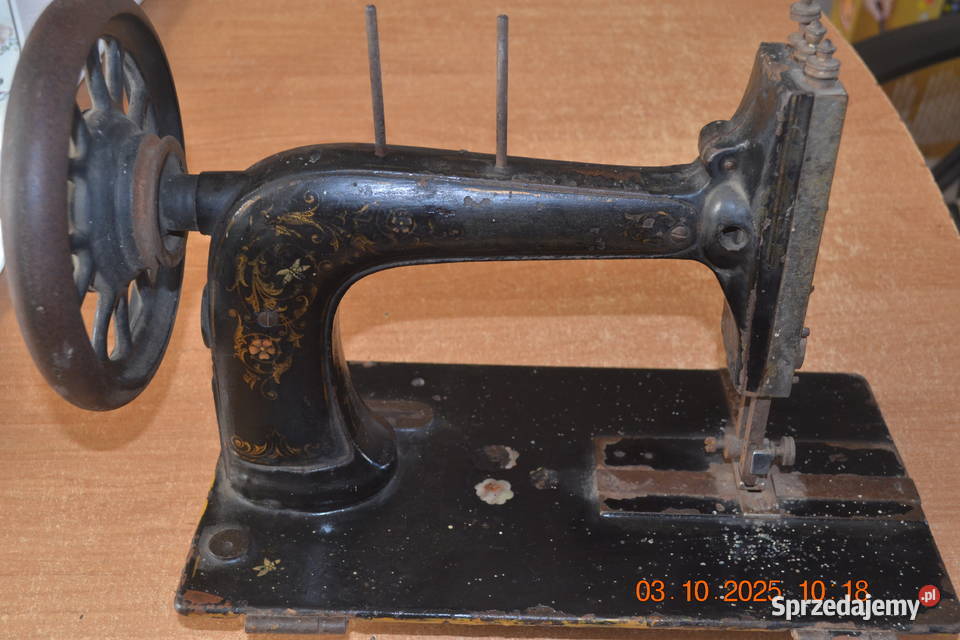 Stara maszyna do szycia Vesta Pozostałe Gruszczyn