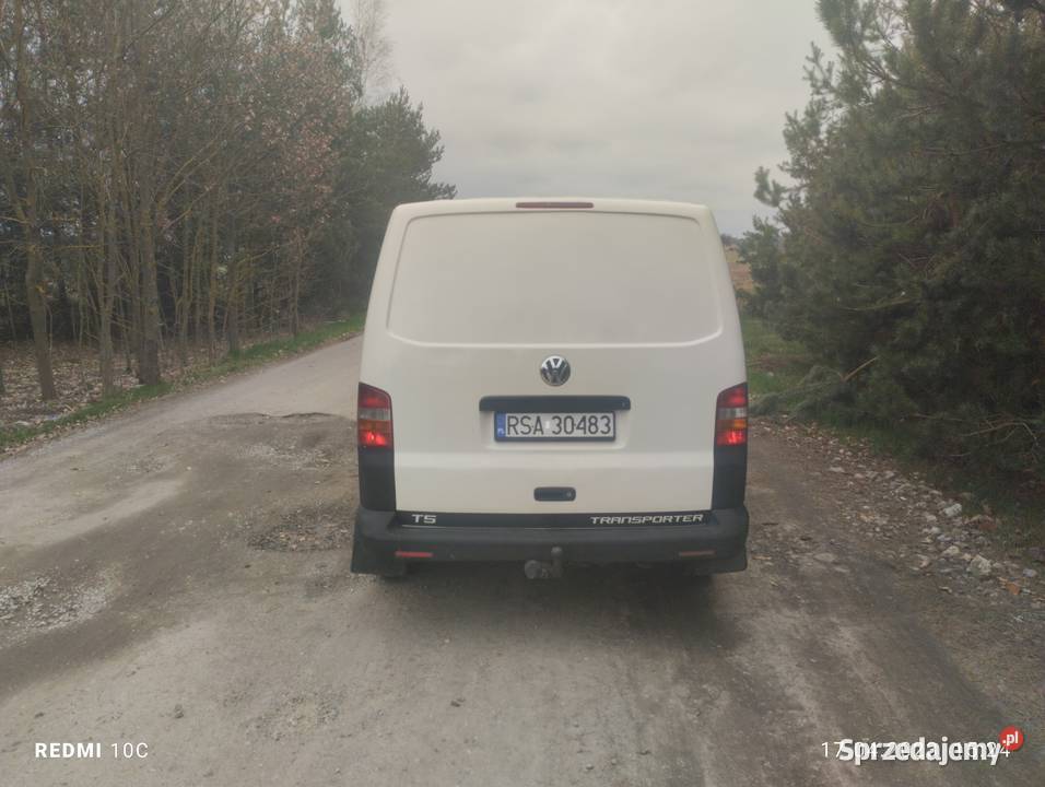 Transporter T5 19tdi 2007r OKAZJA nieuszkodzony Jedlanka