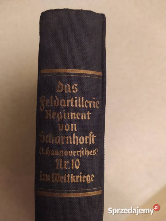 Książka Pułk artylerii polowej Scharnhorst Gdańsk