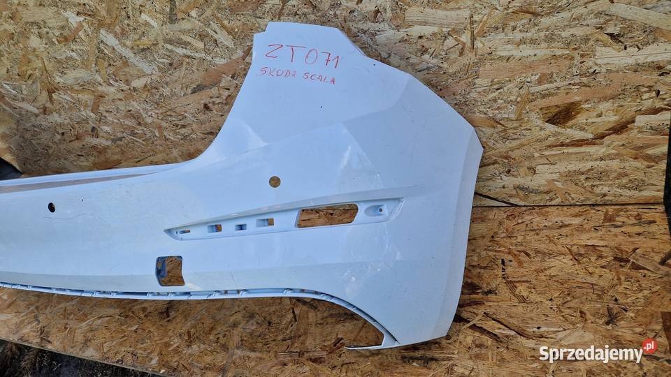SKODA SCALA ZDERZAK TYLNY TYŁ 122933190100 Słowikowo