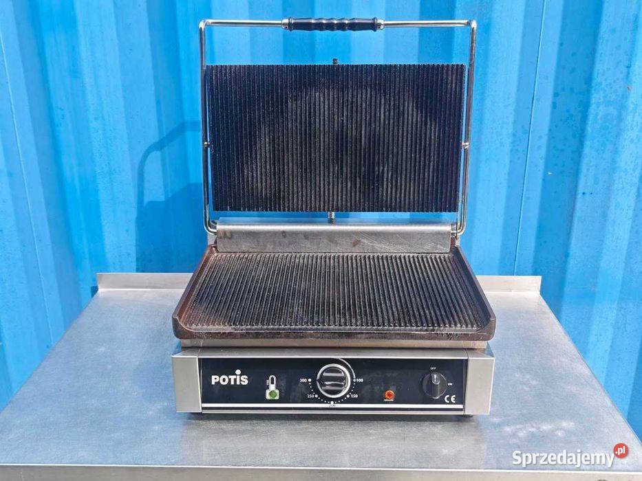 Grill kontaktowy POTIS 50 3 kW ryflowany Góra sprzedam