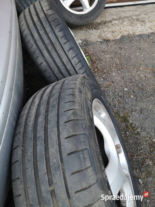 Komplet alufelg z oponami 4x1143 15 honda śląskie Mysłowice sprzedam