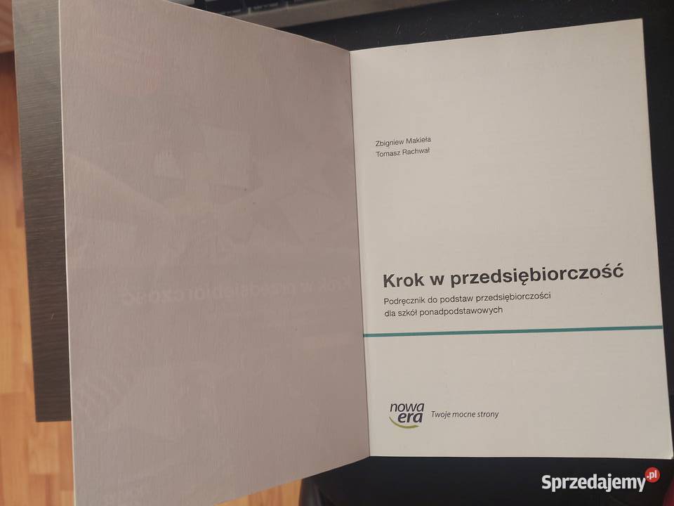 Nowa Era Krok w przedsiębiorczość Podręcznik wielkopolskie Kępno